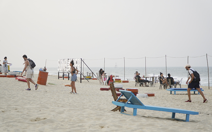 Thêm nhiều địa điểm “check – in” mới ngay trên bãi biển Nhật Lệ. 