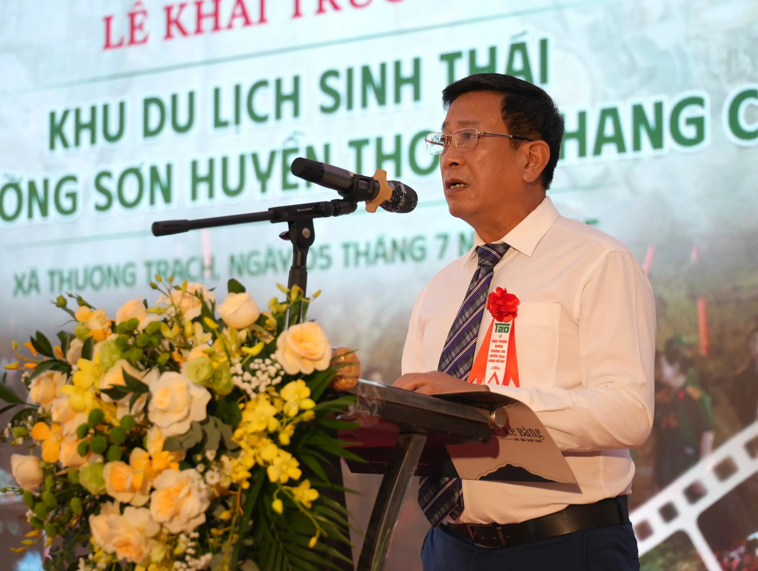 Khai trương khu du lịch sinh thái “Đường Trường Sơn huyền thoại – Hang Chỉ Huy”