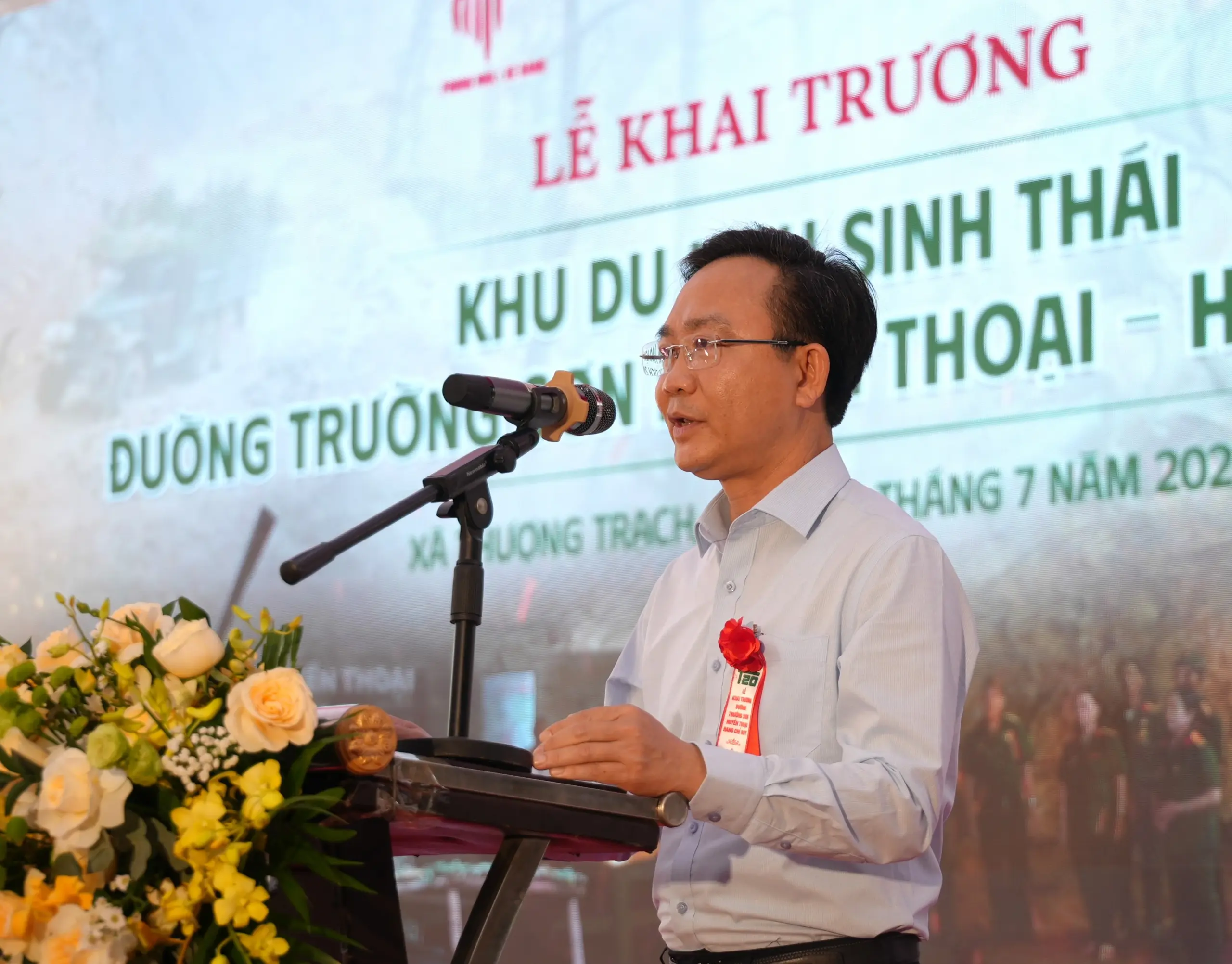 Khai trương khu du lịch sinh thái “Đường Trường Sơn huyền thoại – Hang Chỉ Huy”