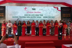 Khai trương khu du lịch sinh thái “Đường Trường Sơn huyền thoại – Hang Chỉ Huy”