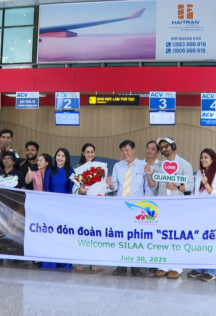 Đoàn làm phim Silla đến Quảng Trị