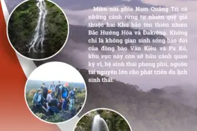 RỪNG ĐẶC DỤNG NAM QUẢNG TRỊ – TIỀM NĂNG CẦN ĐÁNH THỨC