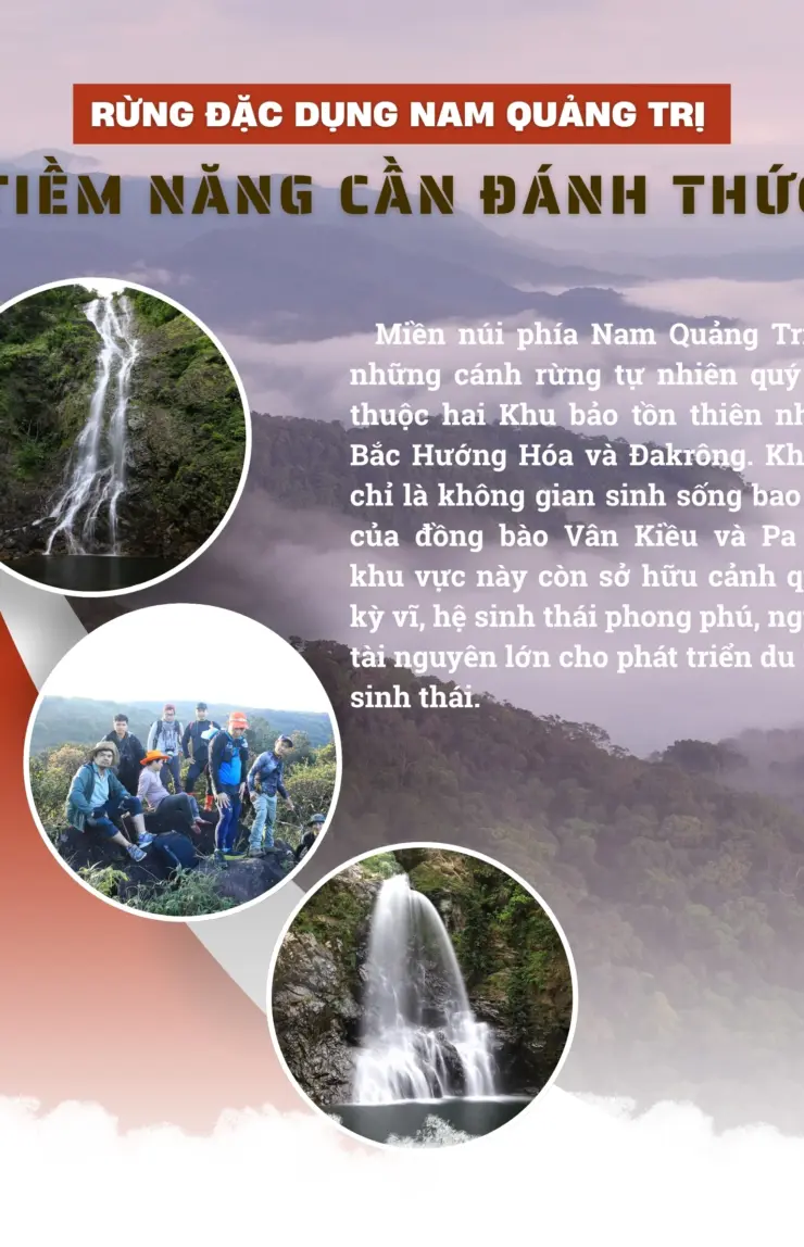 RỪNG ĐẶC DỤNG NAM QUẢNG TRỊ – TIỀM NĂNG CẦN ĐÁNH THỨC