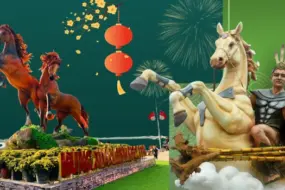 Quảng Trị tràn ngập sắc Xuân Bính Ngọ 2026 qua những hình tượng linh vật ngựa