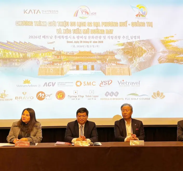 Giới thiệu du lịch Huế-Quảng Trị, xúc tiến mở đường bay tại Hàn Quốc