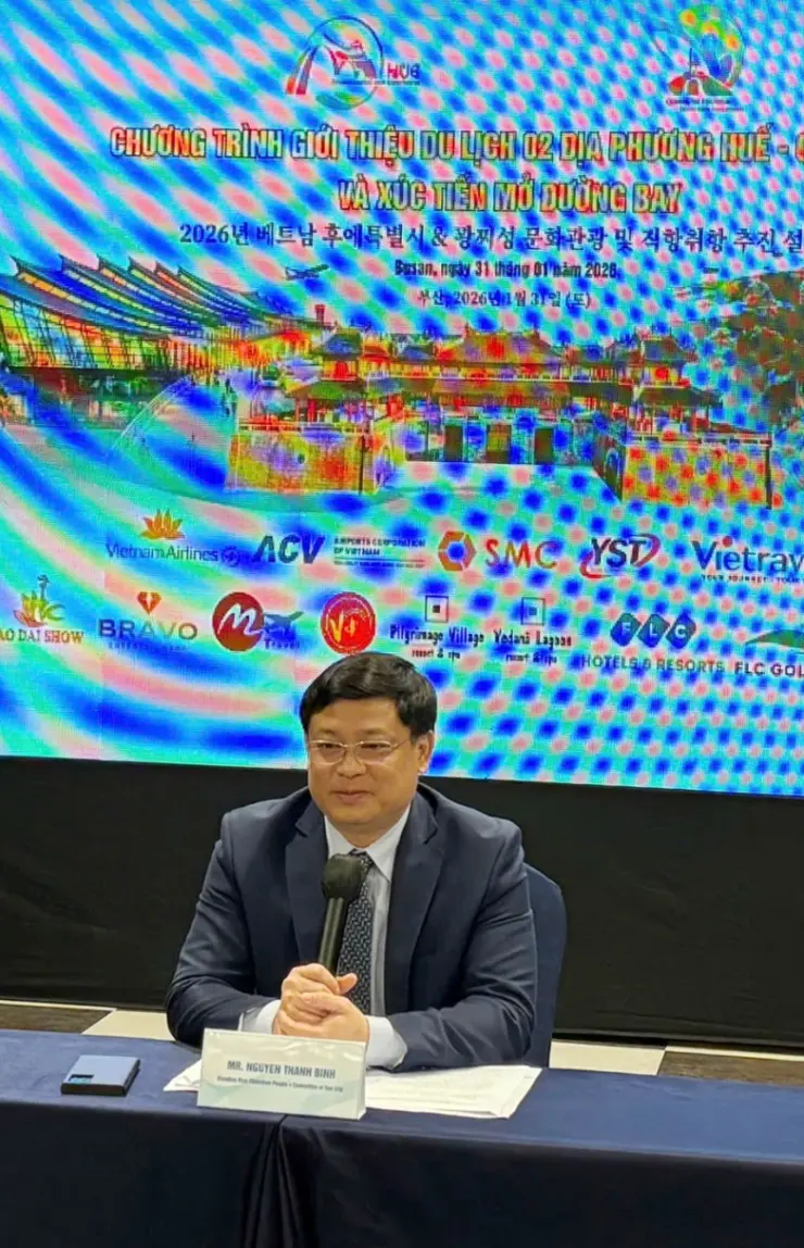 Giới thiệu, kết nối du lịch Huế-Quảng Trị tại TP. Busan, Hàn Quốc