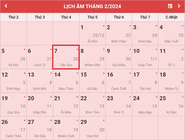 2/10 Năm 2026 Là Ngày Mấy Âm Lịch? Chi Tiết Ngày Giờ, Hoàng Đạo, Xấu Tốt Và Ý Nghĩa Đặc Biệt