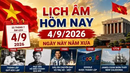 23 Tháng 9 Là Ngày Gì? Ý Nghĩa Lịch Sử, Sự Kiện Quan Trọng Và Các Ngày Lễ Tương Đồng Năm 2026