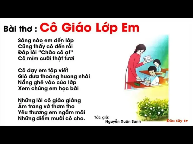 Bài Thơ "cô Giáo Của Em Hay Cười Hay Múa": Phân Tích Sâu Về Tác Phẩm Kinh Điển Của Nhà Thơ Nguyễn Việt Ligi – Giá Trị Nghệ Thuật Và Ý Nghĩa Giáo Dục Năm 2026