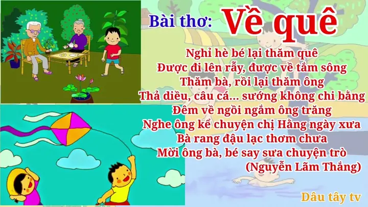 Tuyển Tập Bài Thơ Về Quê Mầm Non Hay Nhất, Ý Nghĩa Dành Cho Bé Yêu 2026