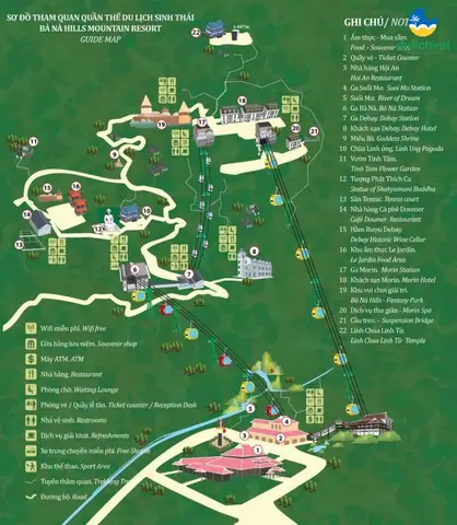 Bản Đồ Đi Bà Nà Hills 2026: Hướng Dẫn Chi Tiết Các Tuyến Đường, Điểm Check-in & Mẹo Du Lịch "chuẩn Không Cần Chỉnh"
