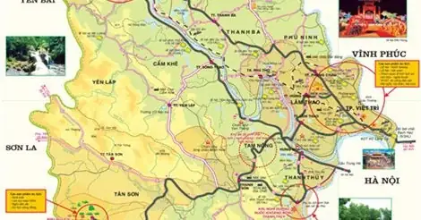 Bản Đồ Du Lịch Phú Thọ 2026: Hành Trình Khám Phá Cội Nguồn Văn Hóa Và Thiên Nhiên Hùng Vĩ