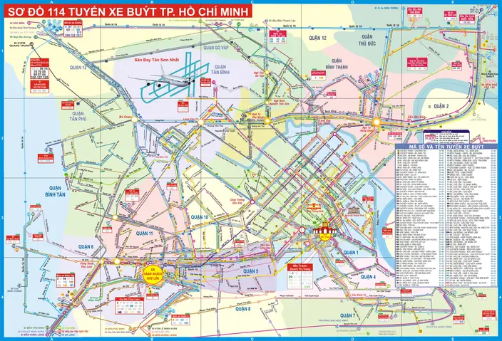 Bản Đồ Đường Đi Xe Buýt TP.HCM 2026: Cập Nhật Tuyến Mới, Tra Cứu Nhanh & Hướng Dẫn Đi Xe "chuẩn Không Cần Chỉnh"