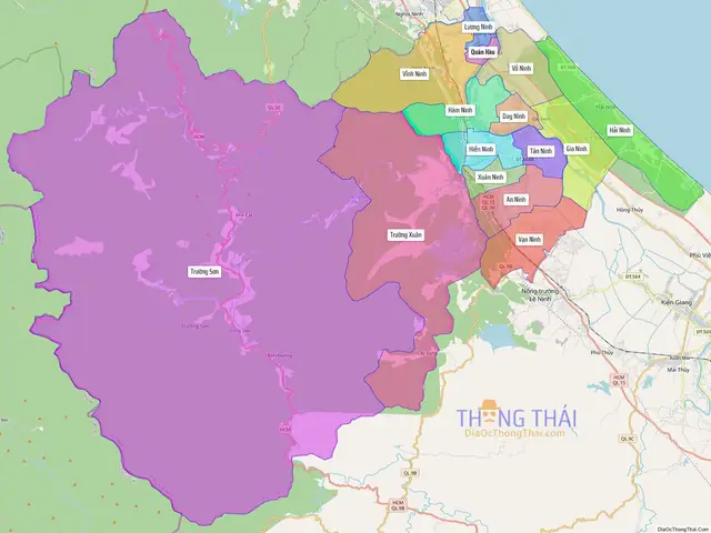 Bản Đồ Huyện Quảng Ninh Tỉnh Quảng Bình Chi Tiết Nhất 2026: Hành Trình Khám Phá Địa Linh Nhân Kiệt