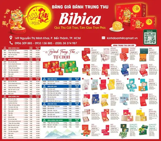 Bảng Giá Bánh Trung Thu Bibica 2026 Chi Tiết Nhất: Review Các Loại Hot, Nên Mua Gì Và Kinh Nghiệm Chọn Quà Tặng Ý Nghĩa