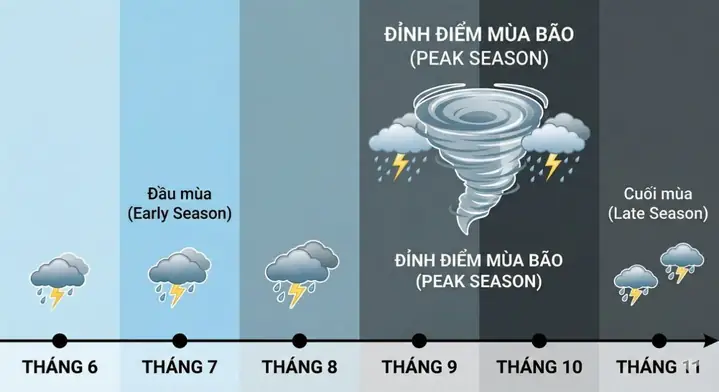 Bão Thường Xảy Ra Vào Tháng Mấy? Phân Tích Chi Tiết Lịch Bão, Xu Hướng 2026 Và Kinh Nghiệm Phòng Tránh Hiệu Quả