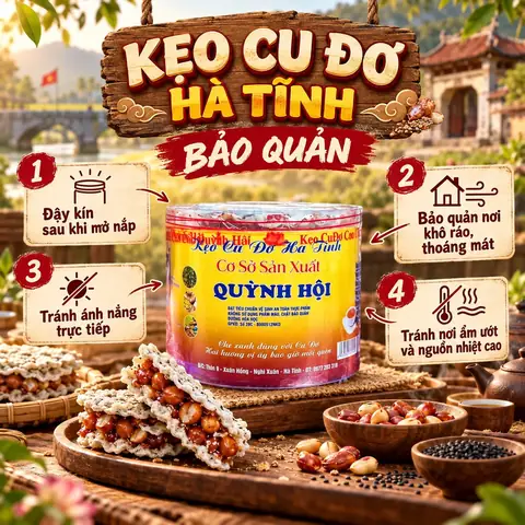 Cách Bảo Quản Kẹo Cu Đơ Đúng Chuẩn Vị Việt: Bí Quyết Giữ Giòn, Ngon, Không Bị Dính, Mềm Trọn Vẹn Năm 2026