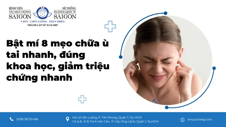 Cách Chữa Ù Tai Phải Tại Nhà Hiệu Quả, An Toàn Nhất Năm 2026: Hướng Dẫn Chi Tiết Từ A-Z