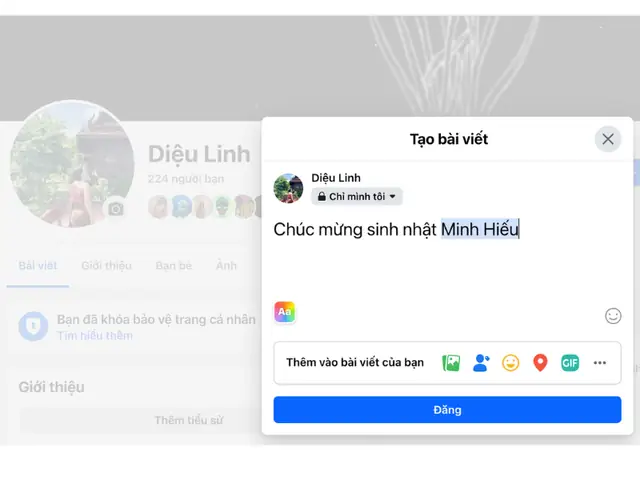 Cách Chúc Mừng Sinh Nhật Trên Dòng Thời Gian Facebook Chi Tiết, Đẹp Mắt, Có "chất" Năm 2026