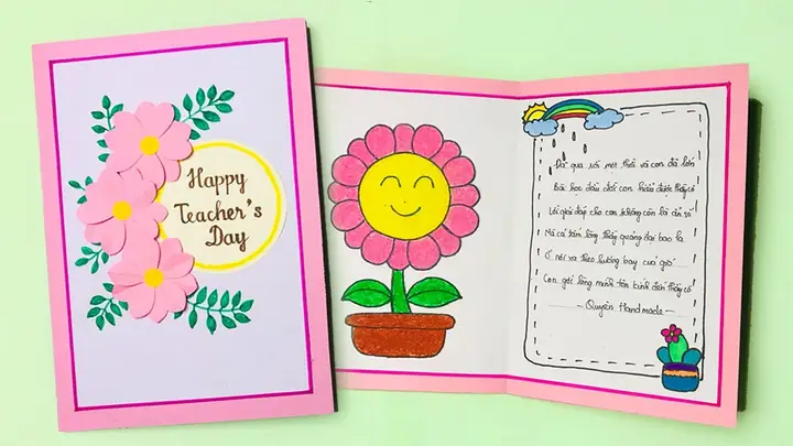 Cách Làm Bưu Thiêp 20/11 Năm 2026: Top 15 Ý Tưởng Handmade Độc Đáo, Dễ Làm, Tặng Thầy Cô Trọn Vẹn Tình Cảm