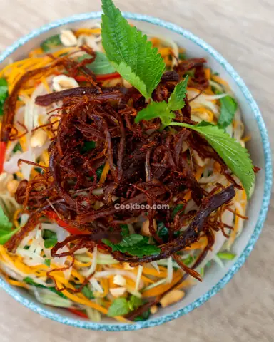 Cách Làm Nộm Du Đủ Bò Khô Chuẩn Vị Quảng Ngãi – Bí Quyết Giòn Tan, Chua Ngọt Hài Hòa "chinh Phục" Mọi Thính Vị Năm 2026