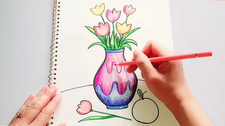 Cách Vẽ Bình Hoa Đơn Giản: Hướng Dẫn Chi Tiết Từ Cơ Bản Đến Nâng Cao Cho Người Mới Bắt Đầu Năm 2026