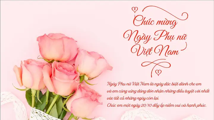 Tổng Hợp Những Câu Chúc Ngày Phụ Nữ Việt Nam 20/10 Ý Nghĩa, Độc Đáo Nhất Năm 2026 – Gửi Tặng Mẹ, Vợ, Người Yêu, Đồng Nghiệp Và Bạn Bè