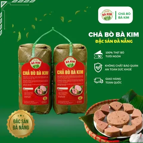 Chả Bò Bà Kim Đà Nẵng: Hương Vị Truyền Thống Gìn Giữ Qua Thời Gian & Địa Chỉ Mua Chính Hãng Mới Nhất Năm 2026