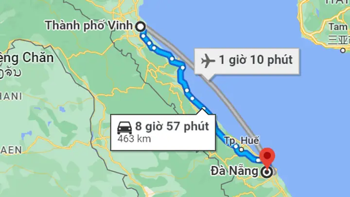 Đà Nẵng Cách Nghệ An Bao Nhiêu Km? Chi Tiết Khoảng Cách, Lộ Trình & Kinh Nghiệm Di Chuyển Mới Nhất 2026