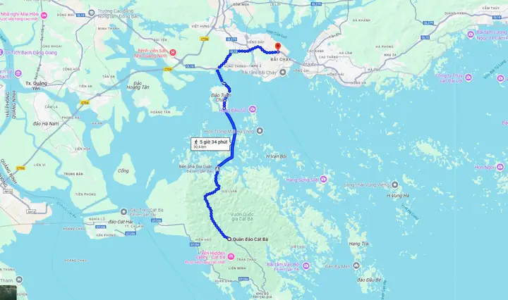 Đảo Cát Bà Cách Đất Liền Bao Nhiêu Km? Chi Tiết Khoảng Cách, Thời Gian & Hướng Dẫn Di Chuyển Mới Nhất 2026