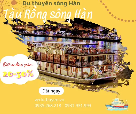 Du Thuyền Tàu Rồng Sông Hàn 2026: Trải Nghiệm Đẳng Cấp, Giá Cả Mới Nhất & Hướng Dẫn Đặt Tour Chi Tiết Nhất
