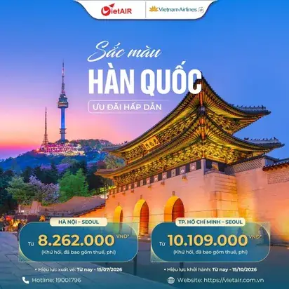 Giá Vé Máy Bay Từ Hà Nội Sang Hàn Quốc 2026: Bảng Giá Chi Tiết, Xu Hướng Mới & Bí Quyết Săn Vé Rẻ "chạm Đáy"