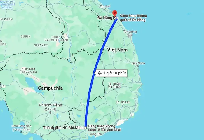 Lịch Bay Đà Nẵng – Sài Gòn 2026: Thời Gian Bay, Giá Vé Mới Nhất & Mẹo Săn Vé Rẻ "chạm Tay Lập Tức"