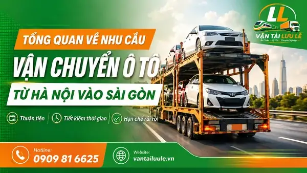 Gửi Ô Tô Vào Sài Gòn Năm 2026: Giá Cả, Quy Trình, Đơn Vị Uy Tín Và Xu Hướng Nên Biết
