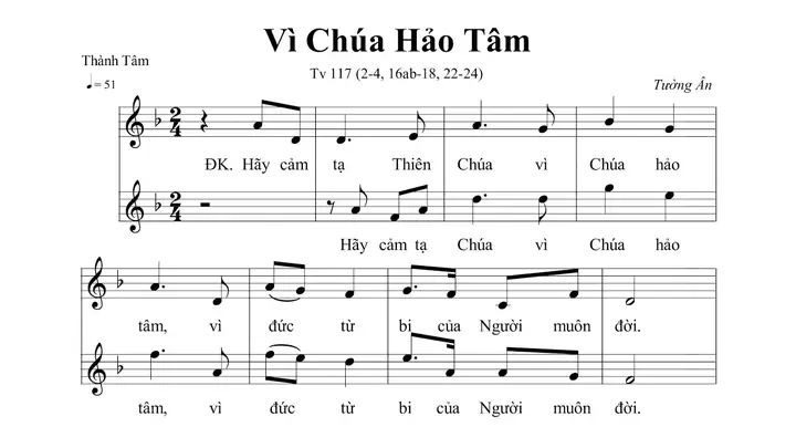 Hãy Cảm Tạ Chúa Vì Chúa Hảo Tâm: Hành Trình Tin Kính Vượt Qua Thử Thách Năm 2026