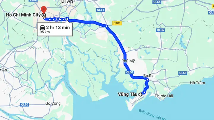Khoảng Cách Từ Sài Gòn Ra Vũng Tàu Năm 2026: Chi Tiết Theo Từng Tuyến Đường, Phương Tiện Và Mẹo Di Chuyển Tối Ưu