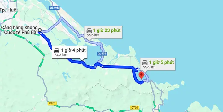 Khoảng Cách Từ Sân Bay Huế Đến Lăng Cô Tự Đức: 20 Km, 25–35 Phút Và Cách Đi Tiện Lợi Nhất Khoảng Cách Từ Sân Bay Huế Đến Lăng Cô Tự Đức: 20 Km, 25–35 Phút Và Cách Đi Tiện Lợi Nhất