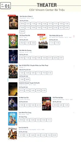 Lịch Chiếu Phim CGV Cầu Giấy Hà Nội 2026: Cập Nhật Nhanh, Đặt Vé Online & Trải Nghiệm Xem Phim Đẳng Cấp Lịch Chiếu Phim CGV Cầu Giấy Hà Nội 2026: Cập Nhật Nhanh, Đặt Vé Online & Trải Nghiệm Xem Phim Đẳng Cấp