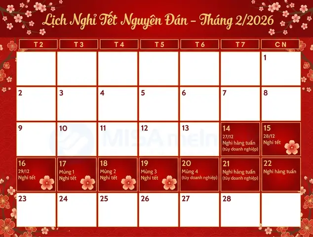 Lịch Nghỉ Tết Dương Lịch 2026 Nhà Nước: Chi Tiết Thời Gian, Luật Lao Động & Kế Hoạch Du Lịch Tối Ưu