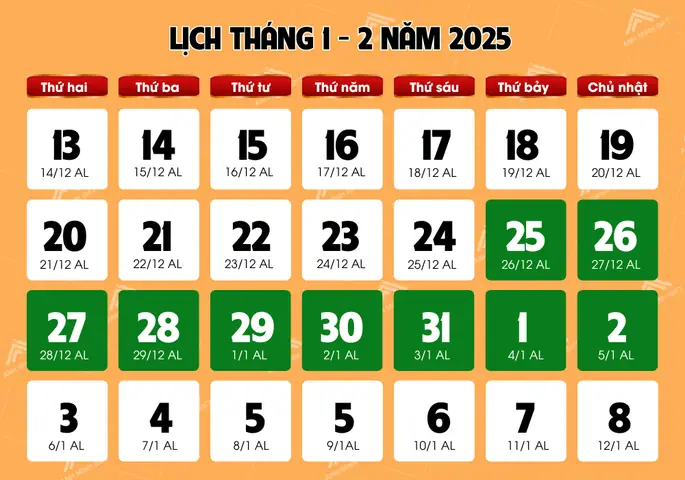 Lịch Tết Nguyên Đán 2026 Chi Tiết: Ngày Giỗ Táo, Giao Thừa, Mùng 1, Lịch Nghỉ Lễ Và Những Điều Cần Biết Để Đón Năm Mới Trọn Vẹn Lịch Tết Nguyên Đán 2026 Chi Tiết: Ngày Giỗ Táo, Giao Thừa, Mùng 1, Lịch Nghỉ Lễ Và Những Điều Cần Biết Để Đón Năm Mới Trọn Vẹn