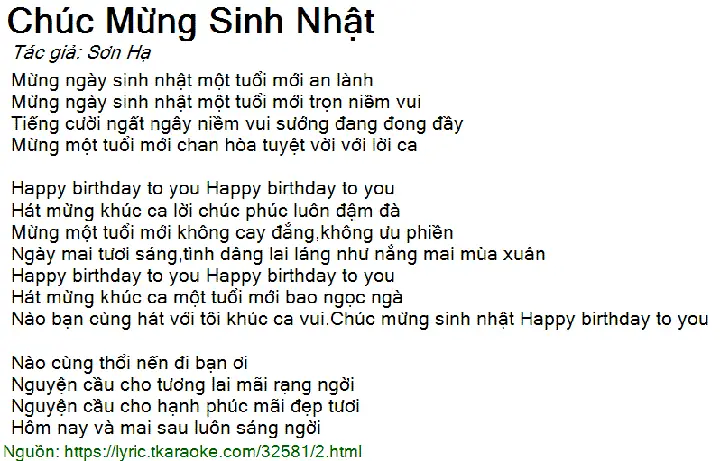 Tổng Hợp Lời Bài Hát Chúc Mừng Sinh Nhật Tiếng Việt Hay Nhất 2026: Từ Những Ca Khúc Kinh Điển Đến Xu Hướng Mới