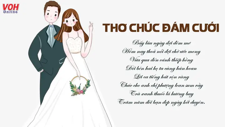Tuyển Tập Lời Chúc Đám Cưới Bằng Thơ Hay, Sâu Lắng Nhất Năm 2026: Gửi Tặng Cô Dâu - Chú Rể Trọn Vẹn Hạnh Phúc