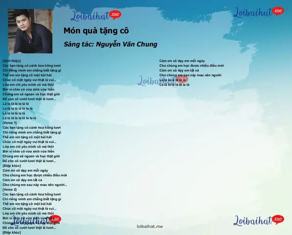 Top 20+ Bài Hát "món Quà Tặng Cô" Hay Nhất 2026: Melodie Tri Ân Thầy Cô, Chạm Đầy Cảm Xúc Ngày 20/11