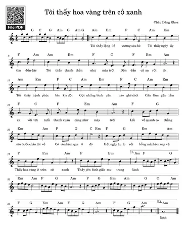 Nhạc Phim "tôi Thấy Hoa Vàng Trên Cỏ Xanh" Lyrics: Toàn Bộ Lời Bài Hát, Phân Tích Nội Dung Và Giá Trị Nghệ Thuật Cập Nhật 2026