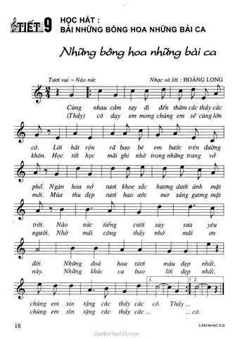 Những Bông Hoa Những Bài Ca Lớp 5: Hành Trình Văn Học Cảm Xúc Và Bài Học Nhân Cách Cho Học Sinh Tiểu Học Năm 2026