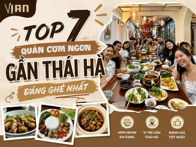 Top Quán Ăn Khu Vực Thái Hà 2026: Bí Mật "thánh Ăn" Giữa Long Trì Hà Nội – Giá Tốt, Vị Chuẩn, Không Lo Chỗ Ngồi Top Quán Ăn Khu Vực Thái Hà 2026: Bí Mật "thánh Ăn" Giữa Long Trì Hà Nội – Giá Tốt, Vị Chuẩn, Không Lo Chỗ Ngồi
