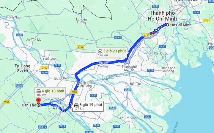 Sài Gòn Đi Cần Thơ Mấy Tiếng? Chi Tiết Thời Gian, Tuyến Đường, Giá Vé & Kinh Nghiệm Mới Nhất Năm 2026