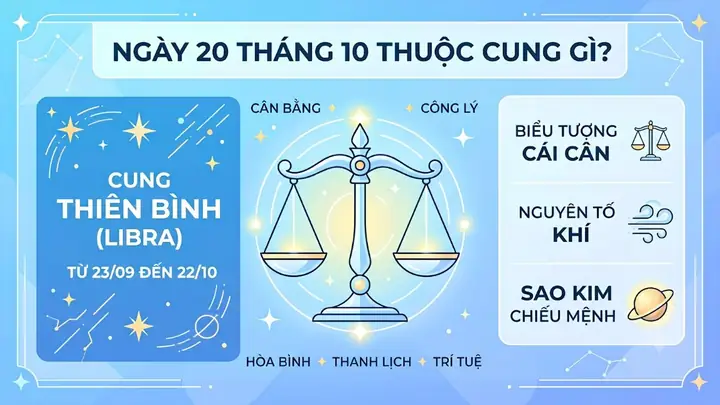 Sinh Ngày 20 Tháng 10 Là Cung Gì? Khám Phá Đặc Tính, Tình Yêu, Sự Nghiệp Và Bí Mật Của Thiên Bình – Bò Cạp (cusp) Năm 2026