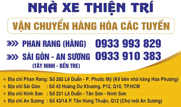Số Điện Thoại Nhà Xe Thiện Trí Ninh Thuận 2026: Tra Cứu Nhanh, Đặt Vé Online & Review Chi Tiết Dịch Vụ