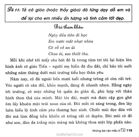 Những Người Gieo Mầm: Tả Thầy Cô Giáo Đã Từng Dạy Em – Hình Ảnh Của Sự Tận Tâm Và Đam Mê Năm 2026